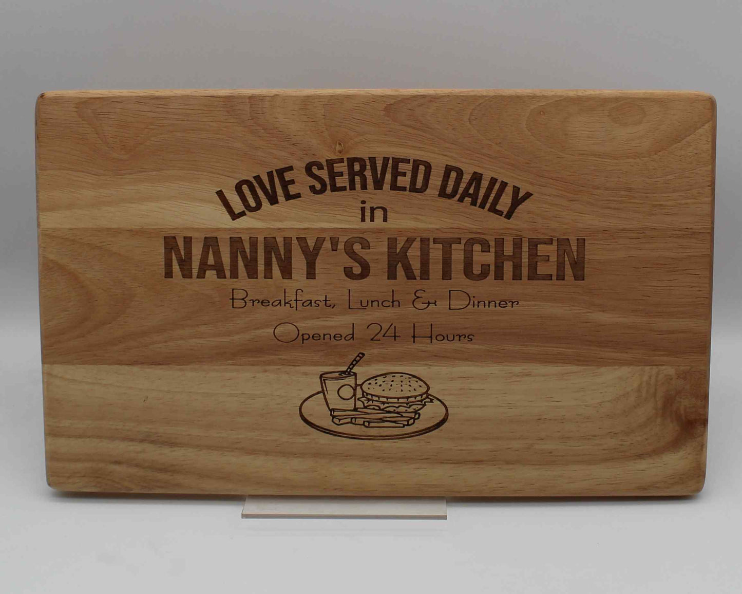 Love Served Daily Chopping board
