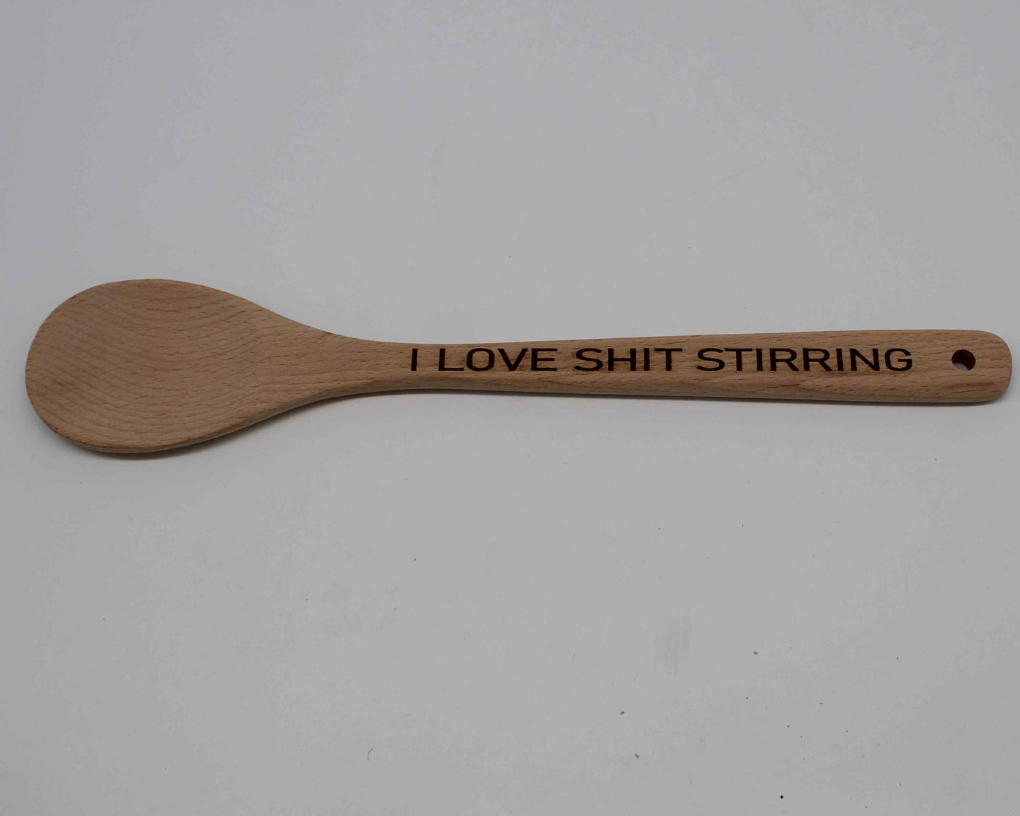 Wooden Spoon Engraved Set 2 Mixed