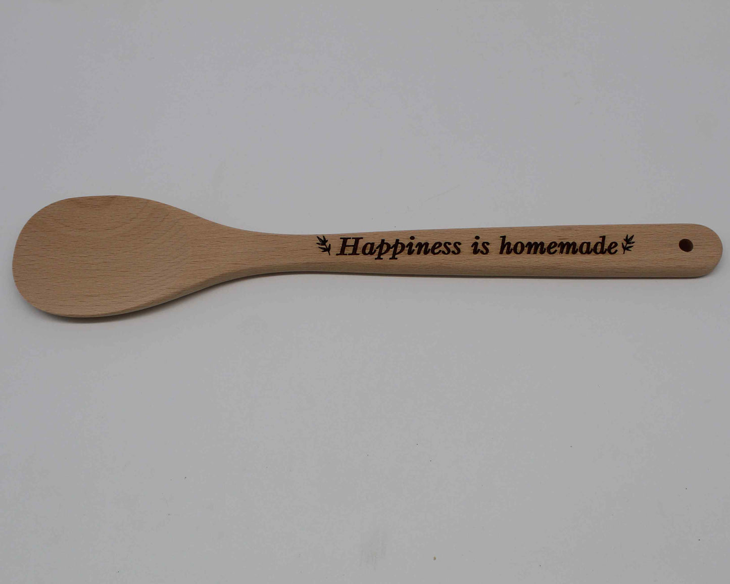 Wooden Spoon Engraved Set 2 Mixed