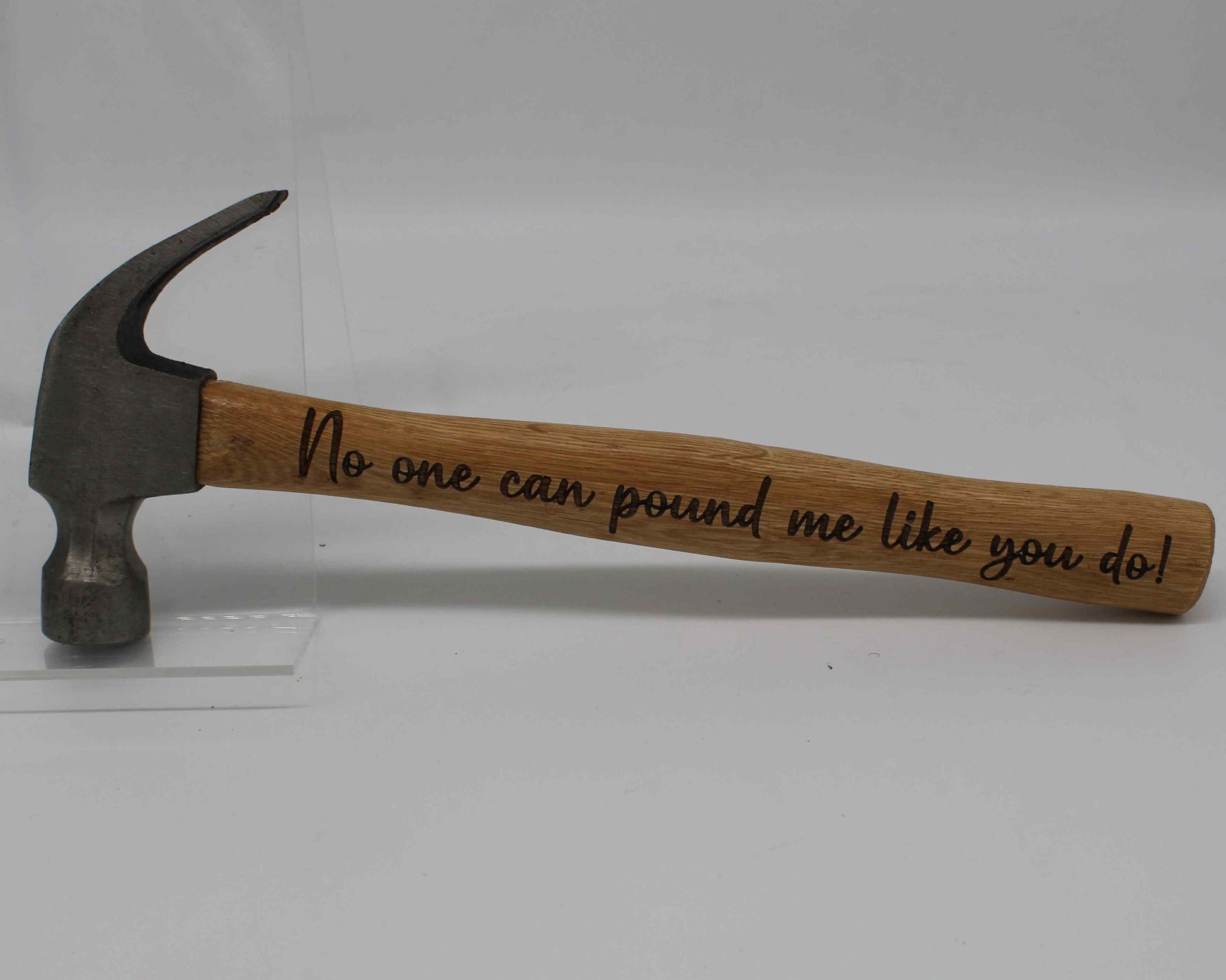 Engraved saying hammers - Haisley design