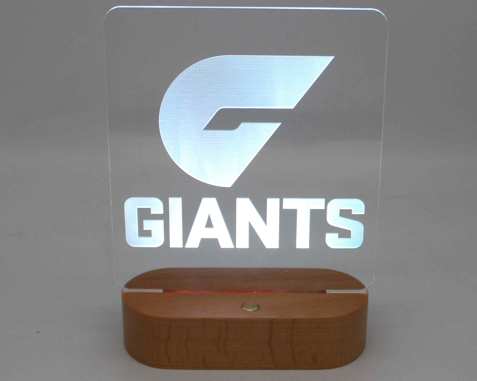 Sport Team Night Display Light Assorted Designs Giants - Haisley Design