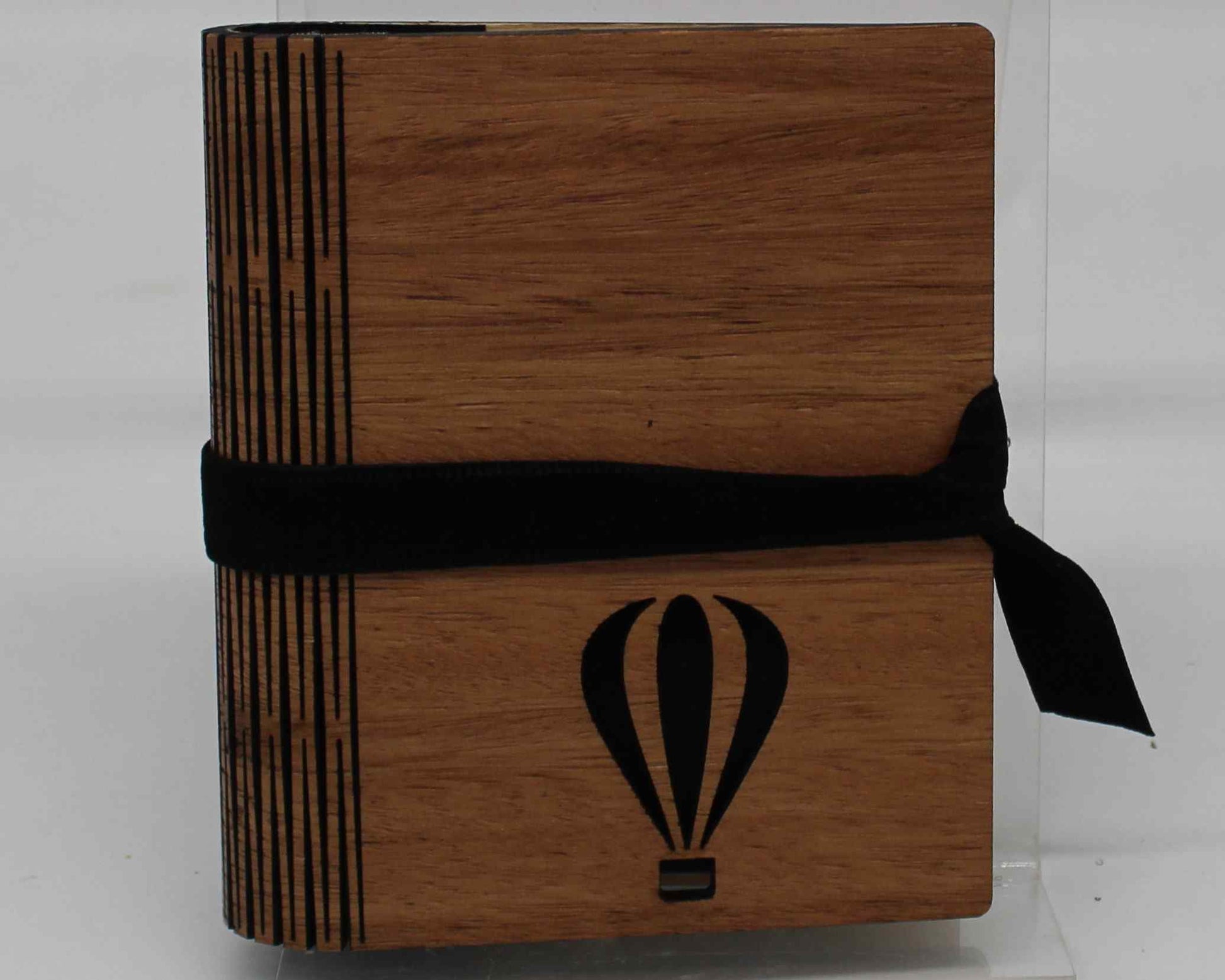 Wooden Living Hinge Note Book (A5) Assorted Designs Air Balloon - Haisley Design