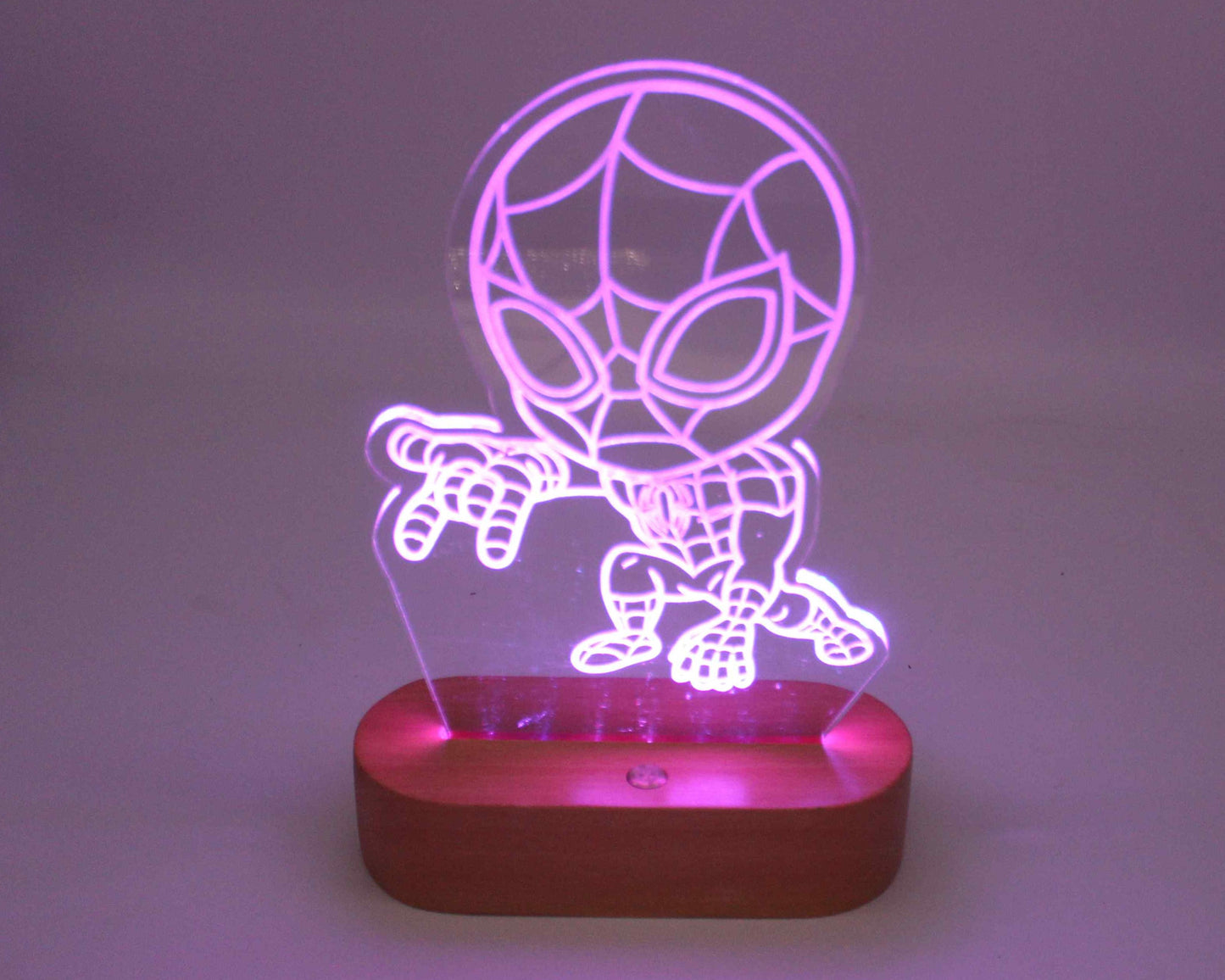 baby spiderman night light - Haisley Design