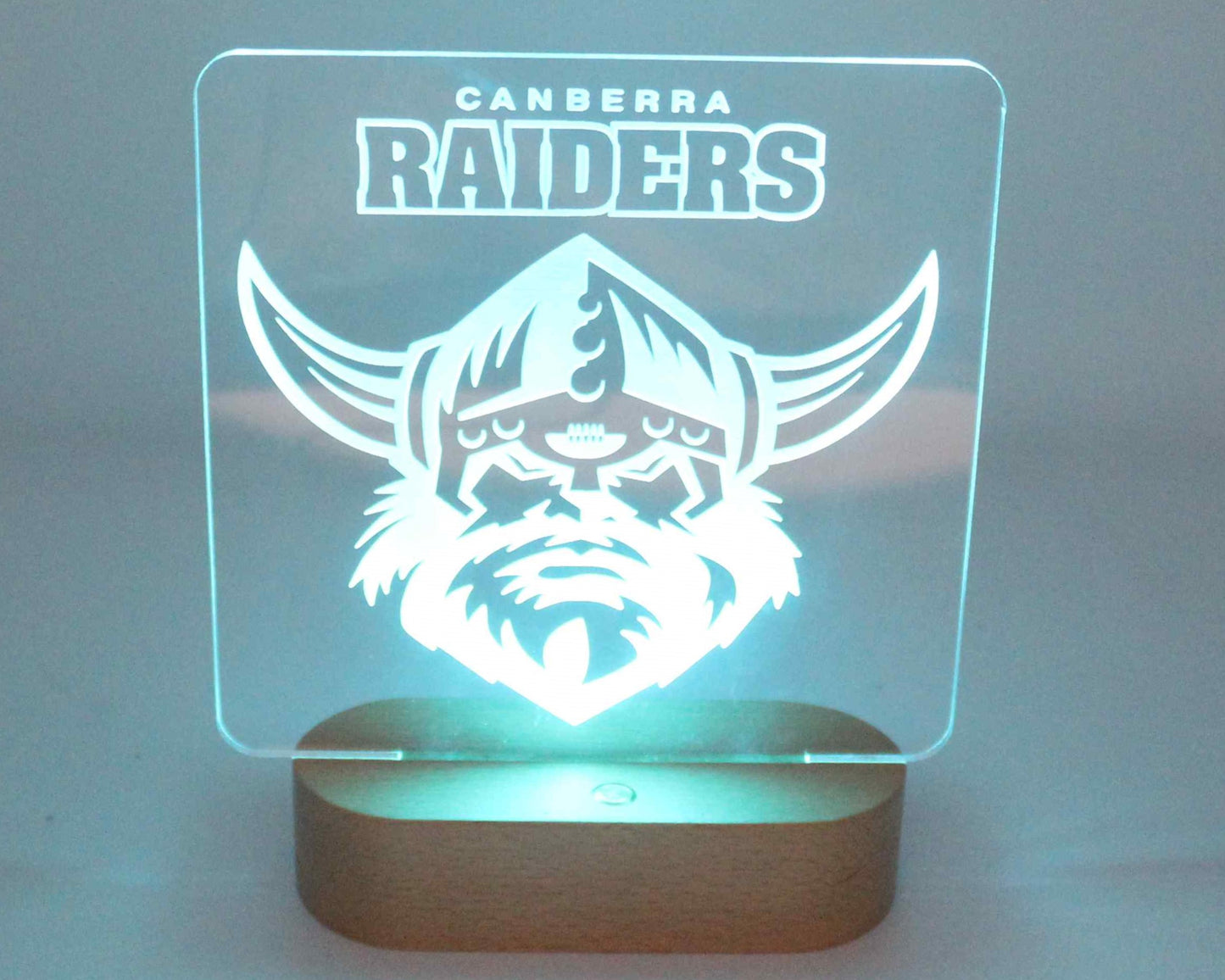 NRL Display Night Light Raiders - Haisley Design