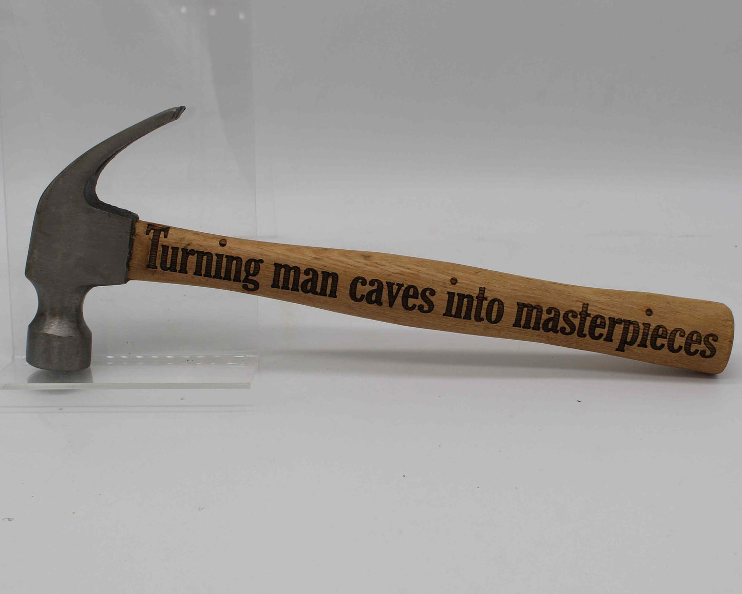 Engraved saying hammers - Haisley design