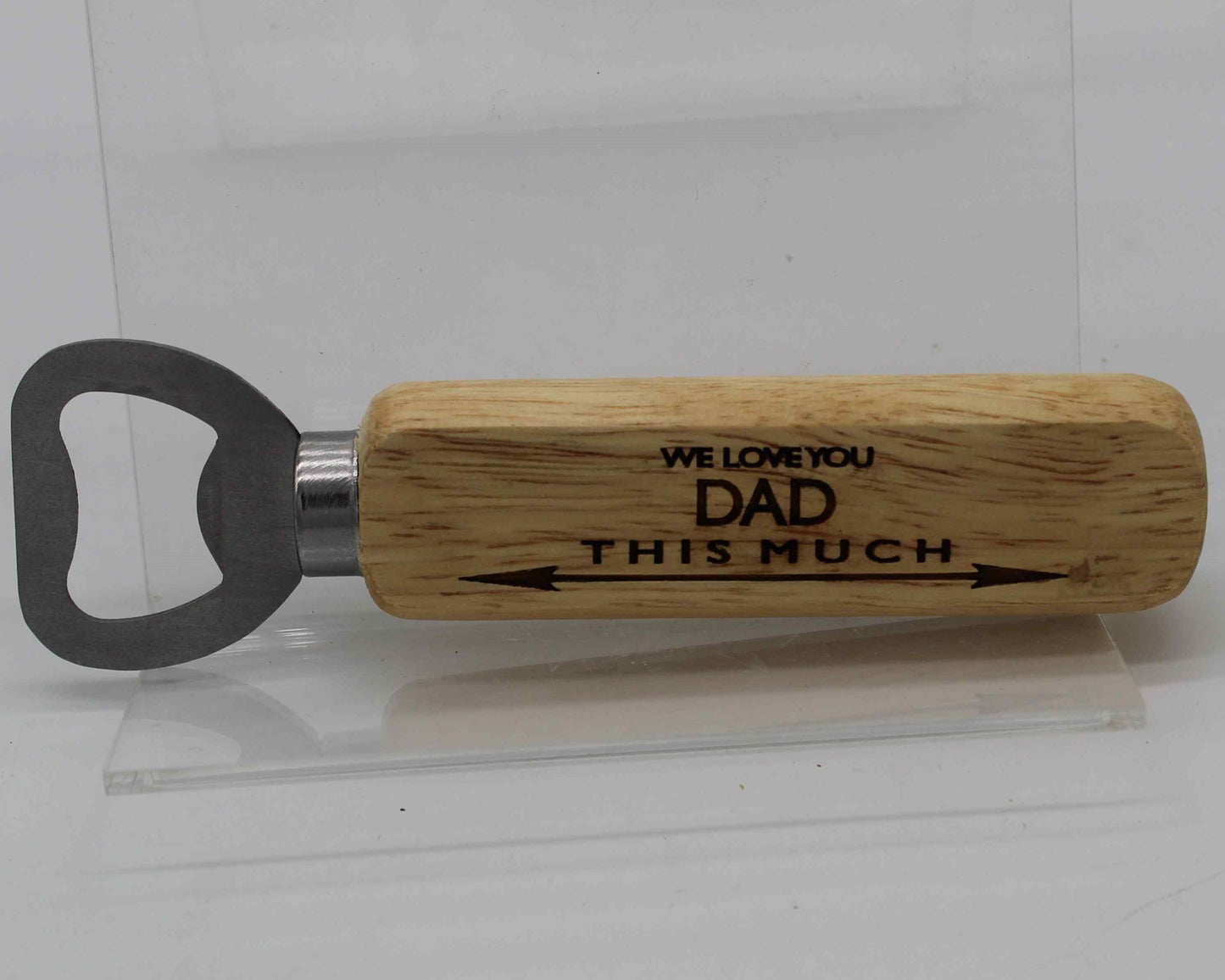 Engraved Bottle Openers Set 1 Dad