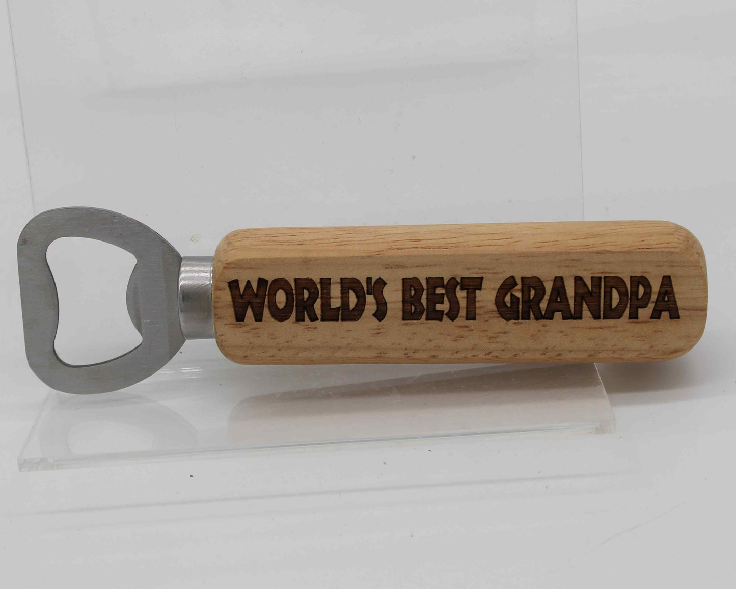 Engraved Bottle Openers Set 2 Poppy, Grandpas, etc.