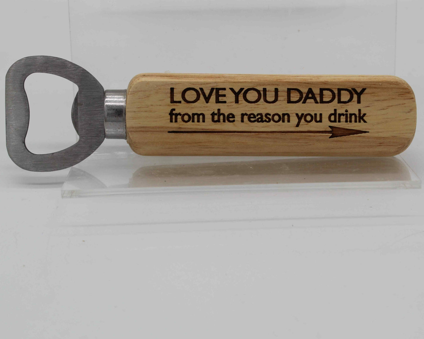 Engraved Bottle Openers Set 1 Dad