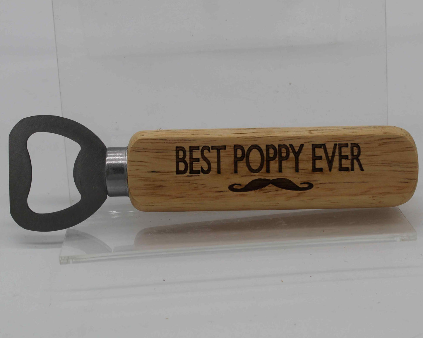 Engraved Bottle Openers Set 2 Poppy, Grandpas, etc.