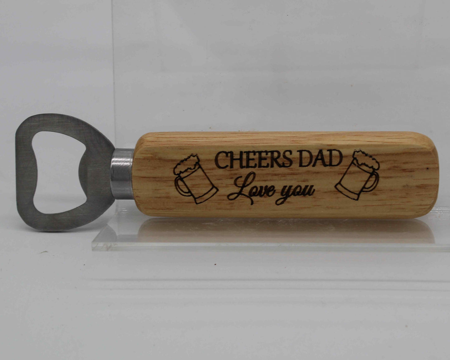 Engraved Bottle Openers Set 1 Dad