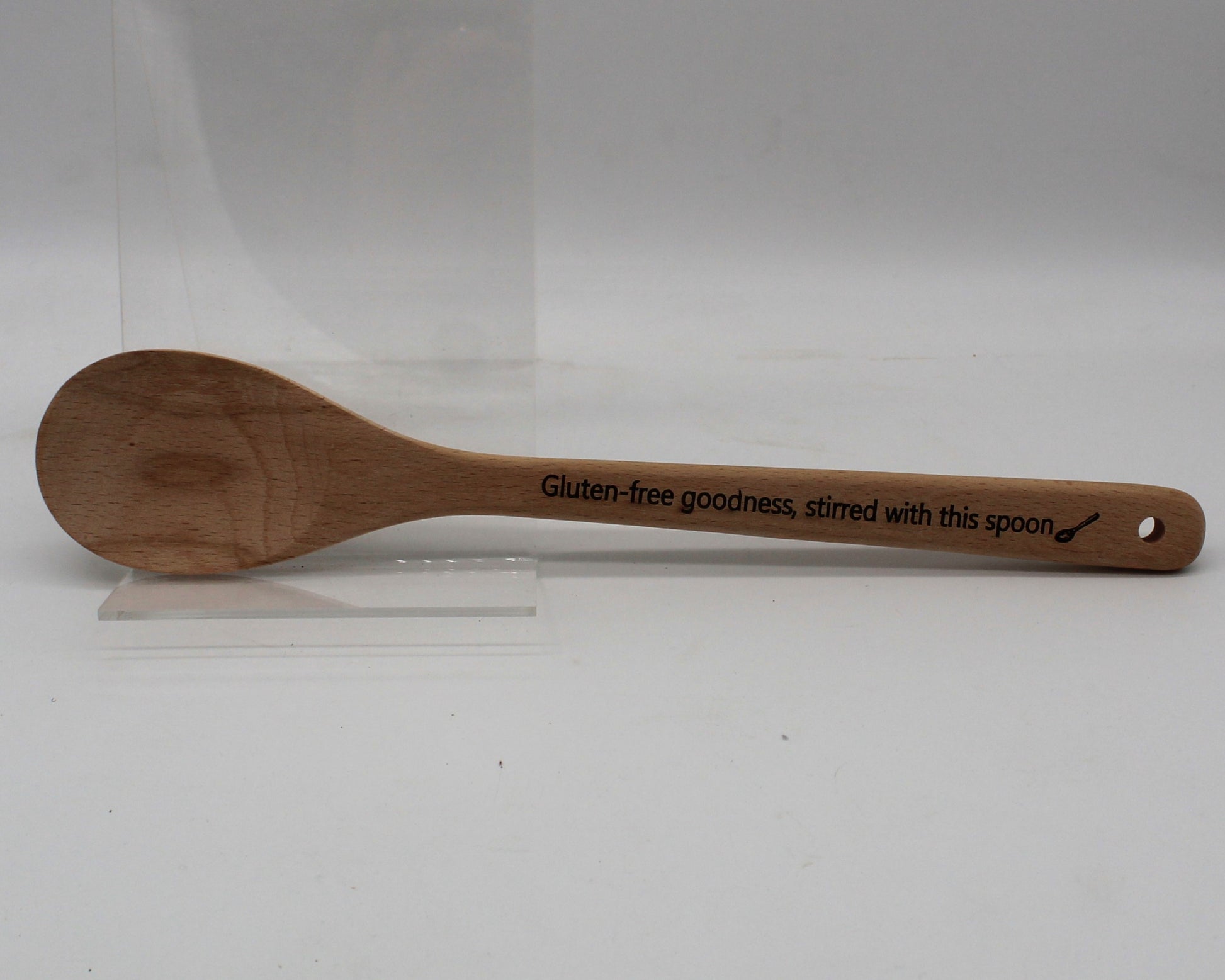 Wooden Spoon Engraved Gluten Free - Haisley Design