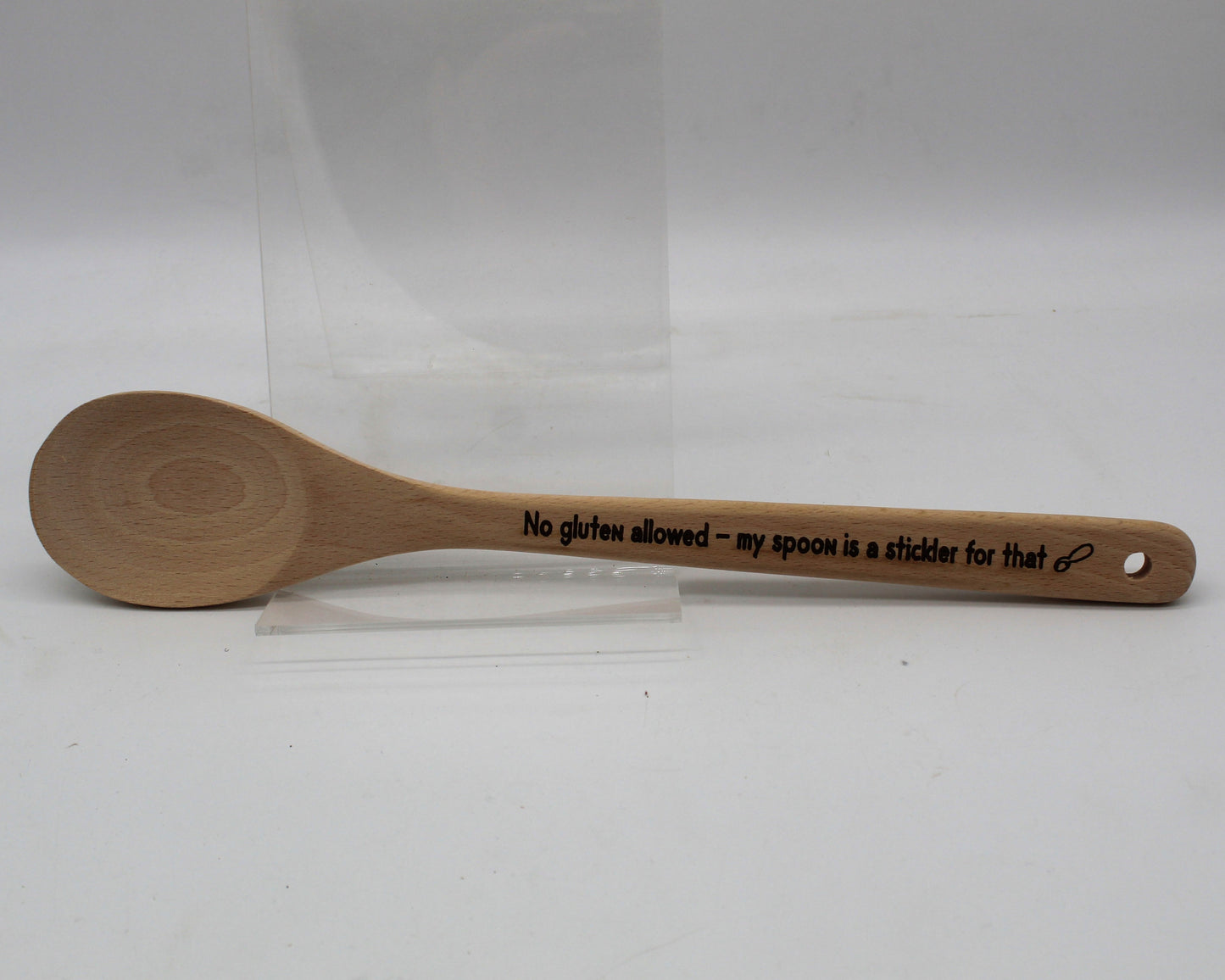 Wooden Spoon Engraved Gluten Free - Haisley Design