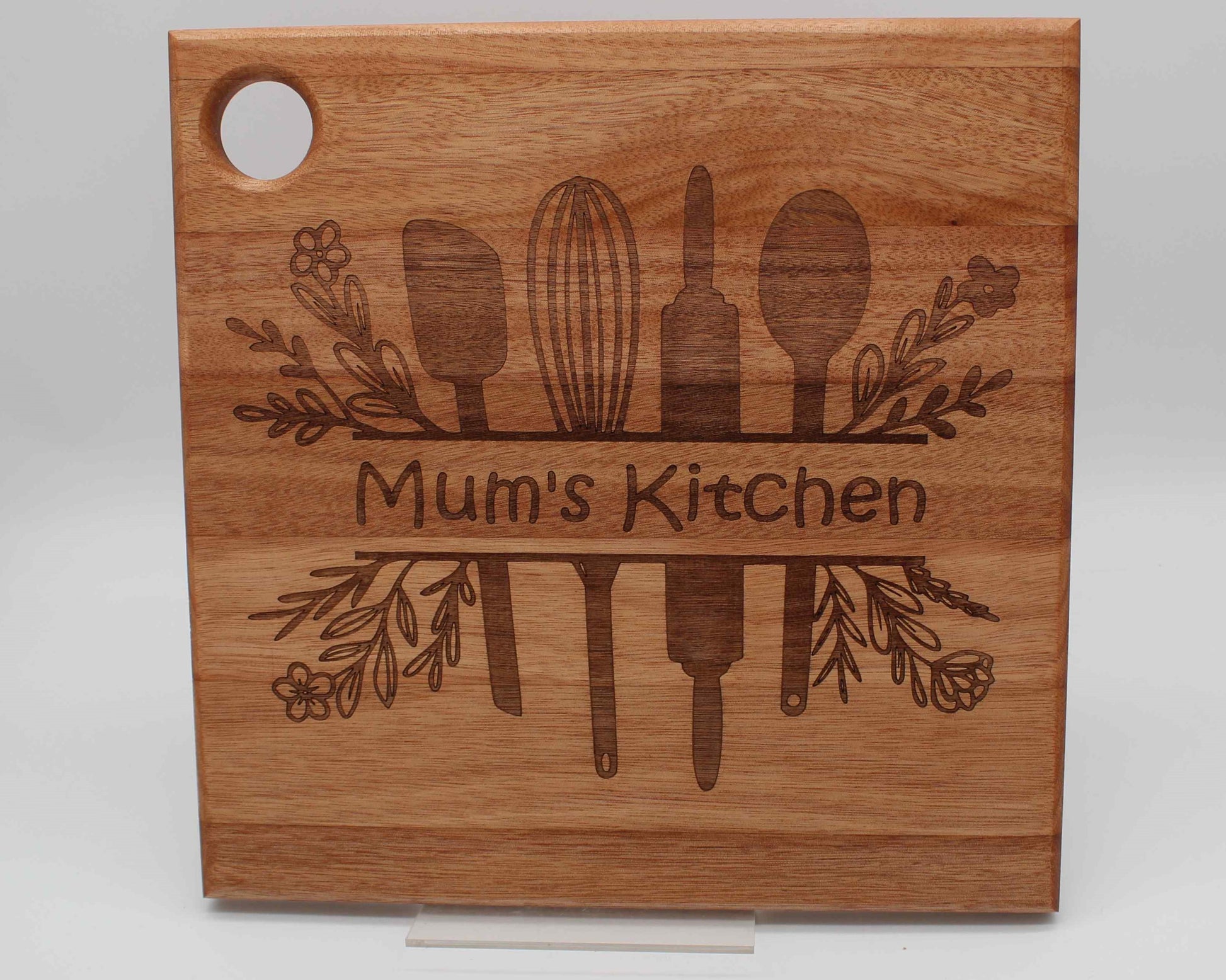 Mum's kitchen chopping board - haisley design