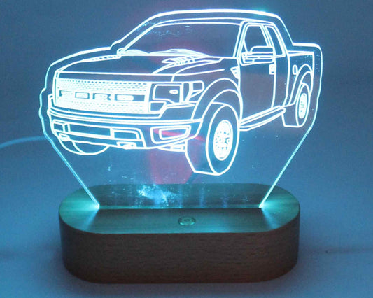 Ford Rapter Night Light - Haisley Design