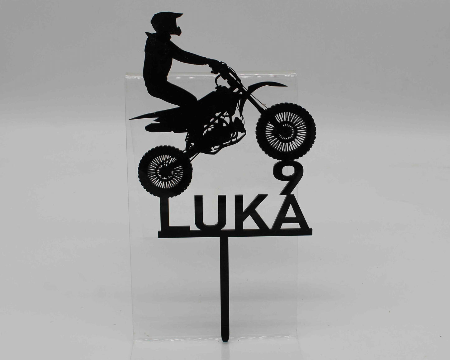 Dirt Bike Cake Topper - Haisley Design