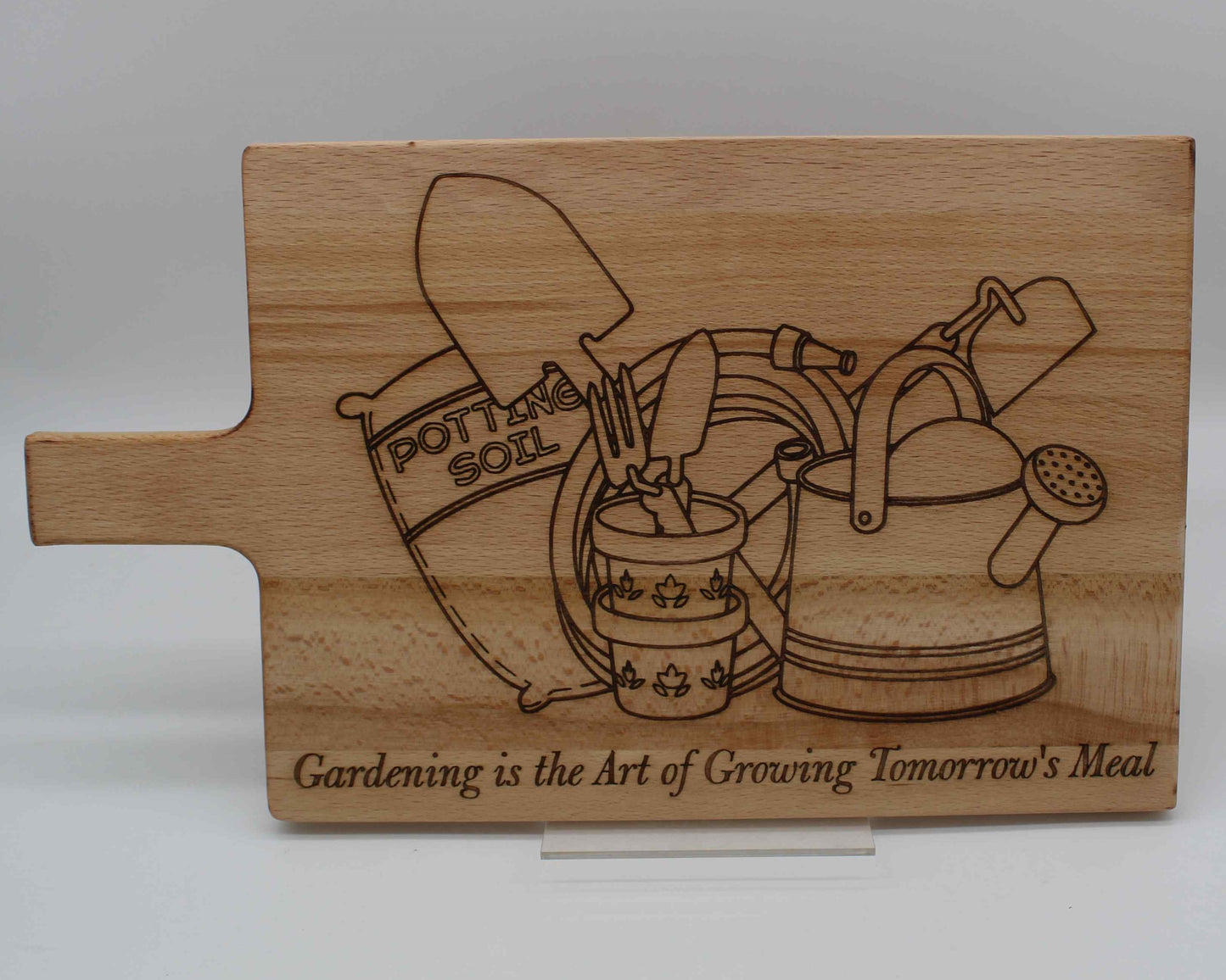 Garden Chopping board - Gardening Is The Art Of Growing Tomorrow's Meal