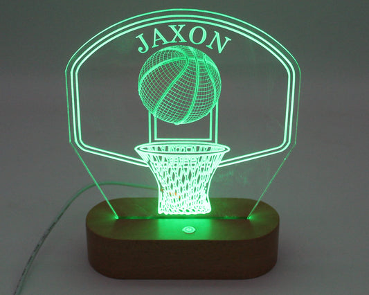 Basketball Hoop Night Light - Haisley Design