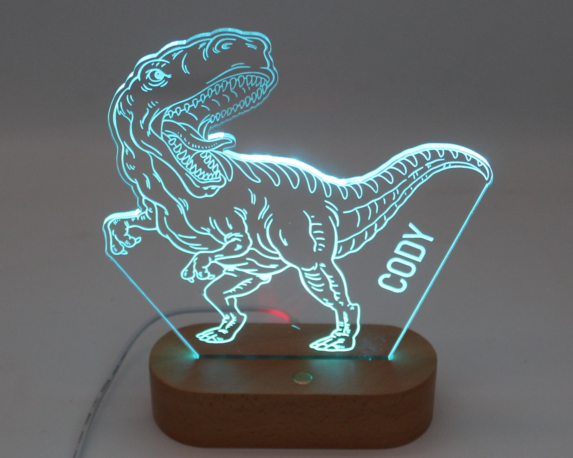 Dinosaur T-Rex Night Light - Haisley Design