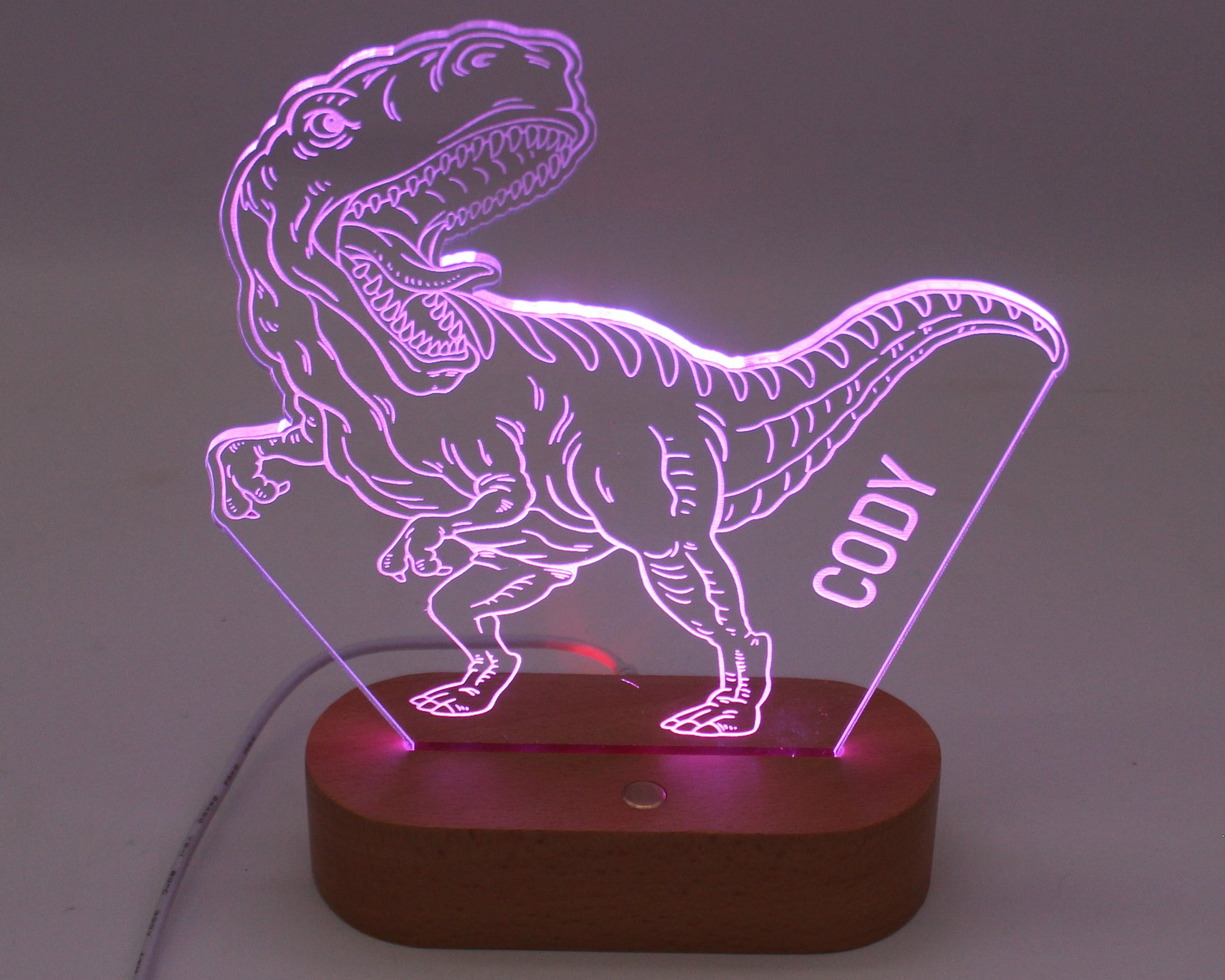 Dinosaur T-Rex Night Light - Haisley Design