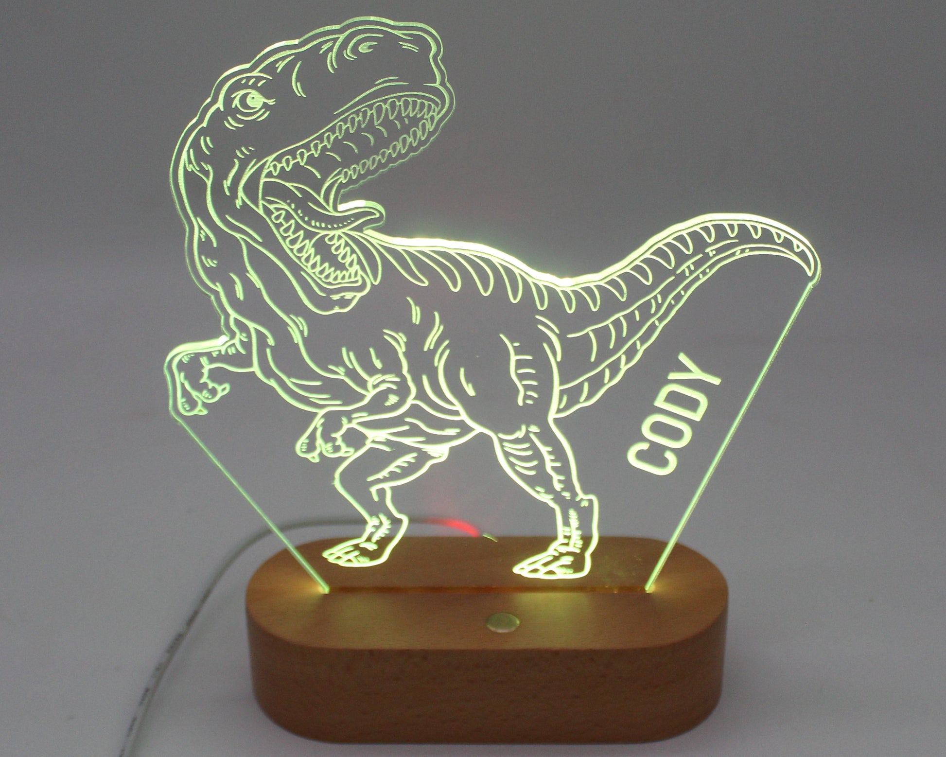 Dinosaur T-Rex Night Light - Haisley Design