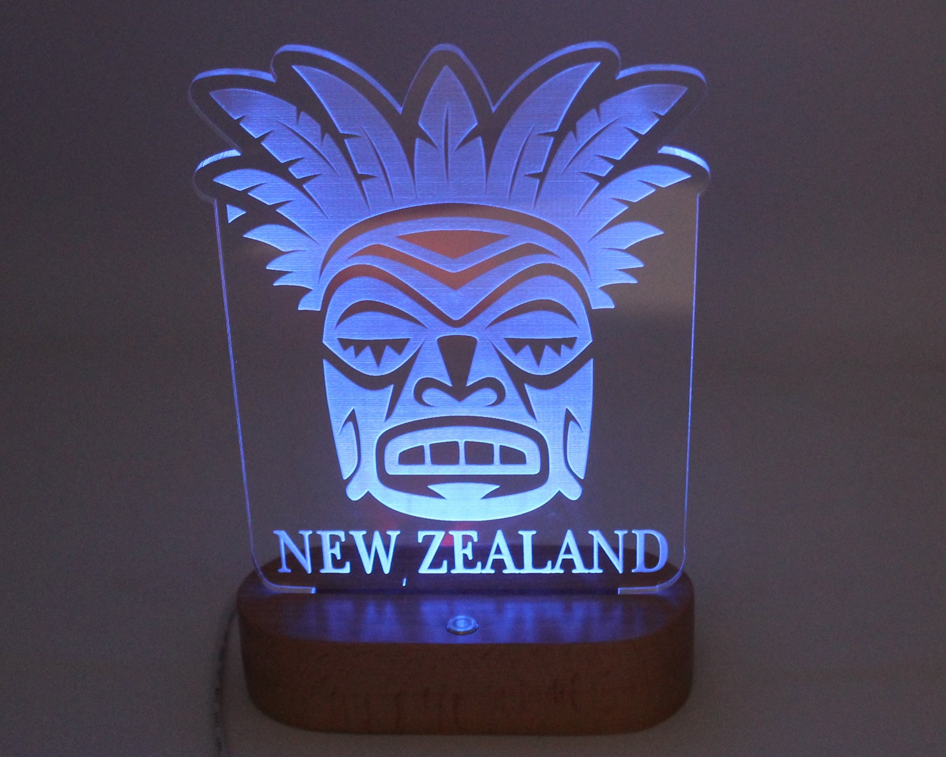 New Zealand Warrior Night Light  - Haisley Design