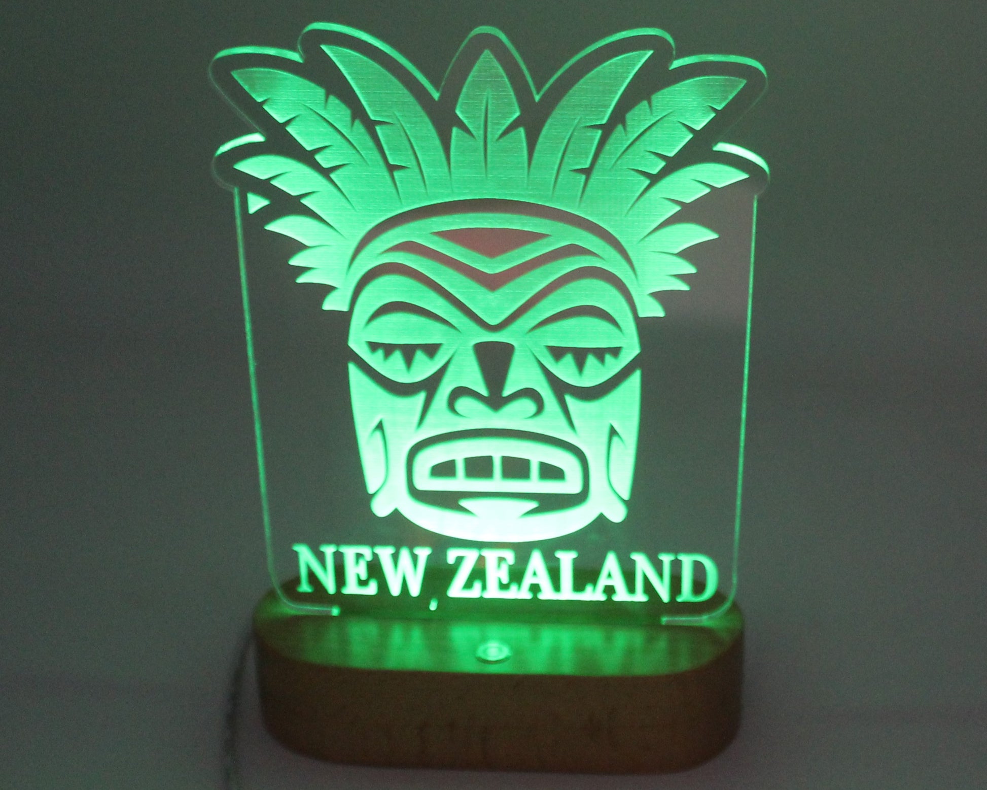 New Zealand Warrior Night Light  - Haisley Design