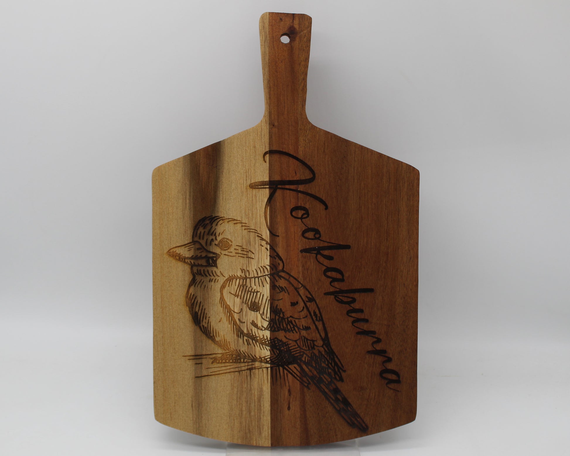 Kookaburra chopping board - haisley design