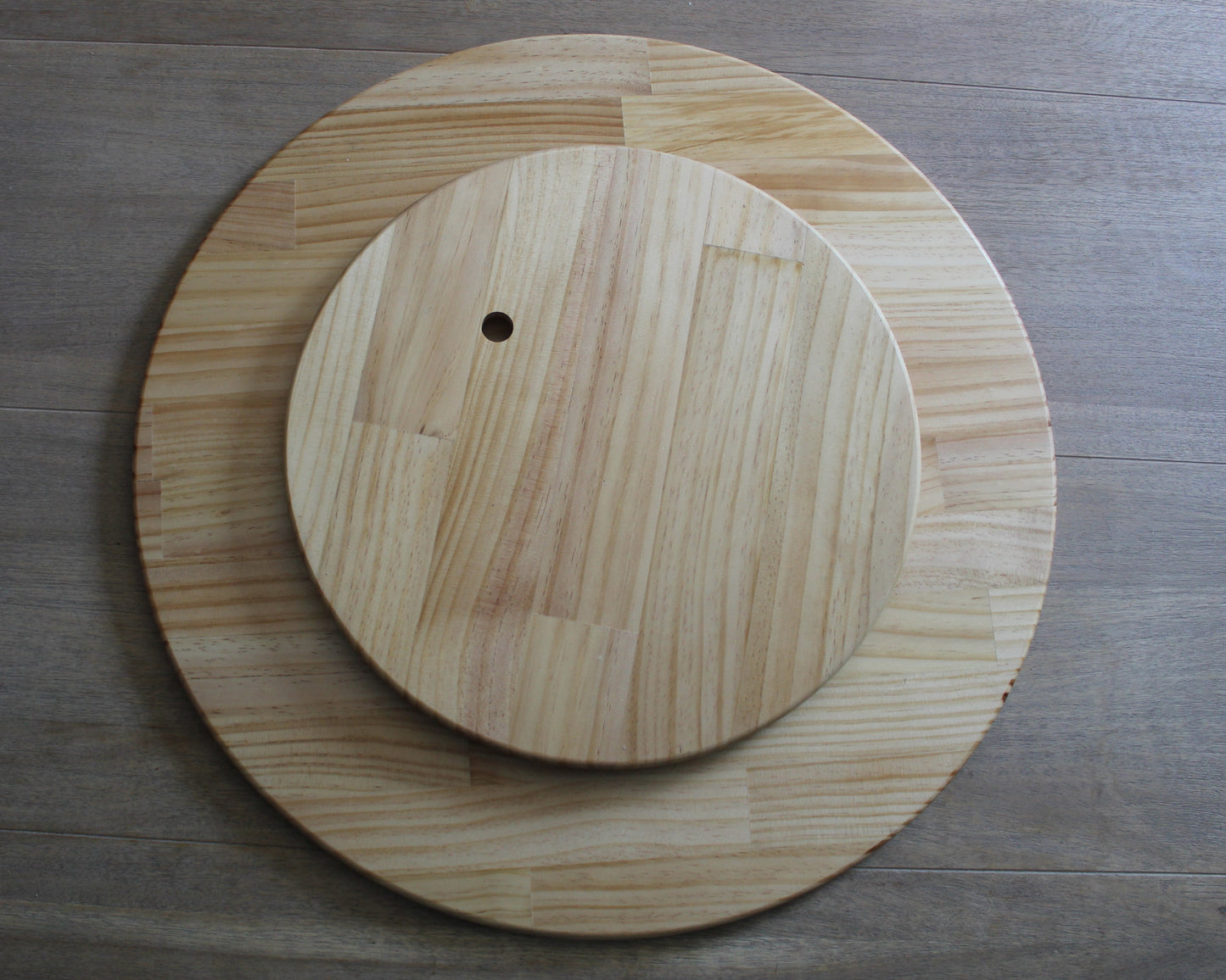 Lazy Susan Life Happens Around the Table - extra large 60cm