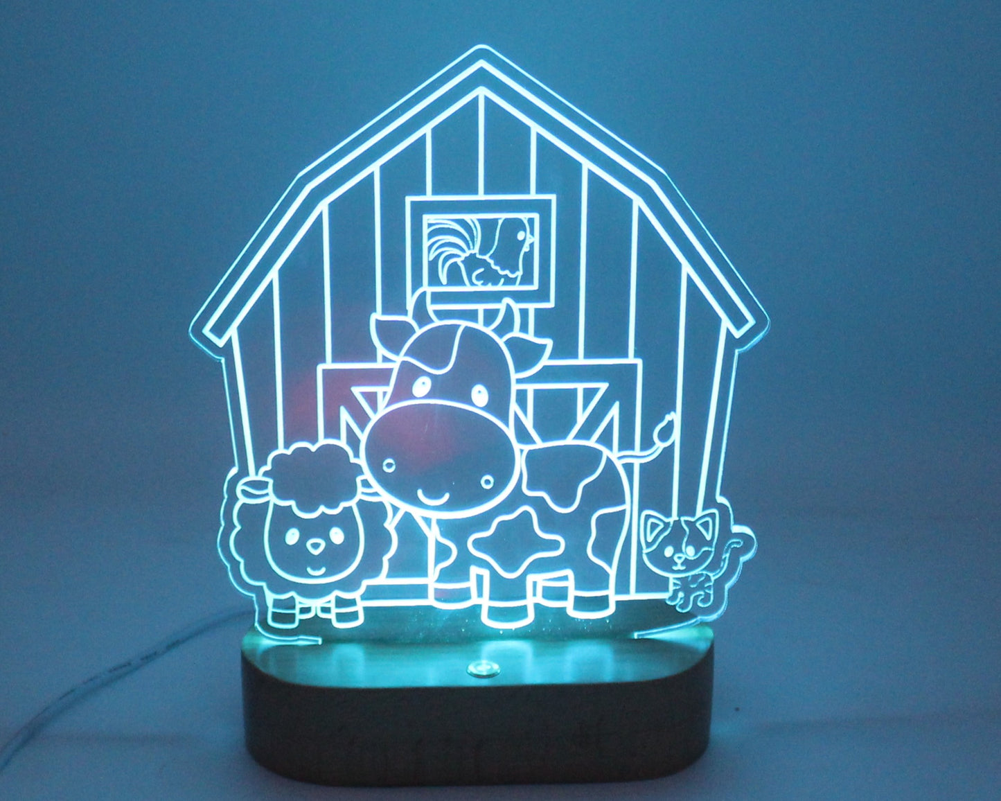 Farm House Night Light