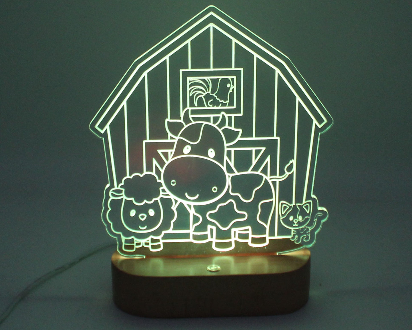 Farm House Night Light