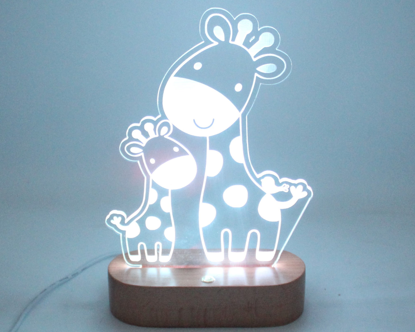 Giraffe Mother & Baby Night Light