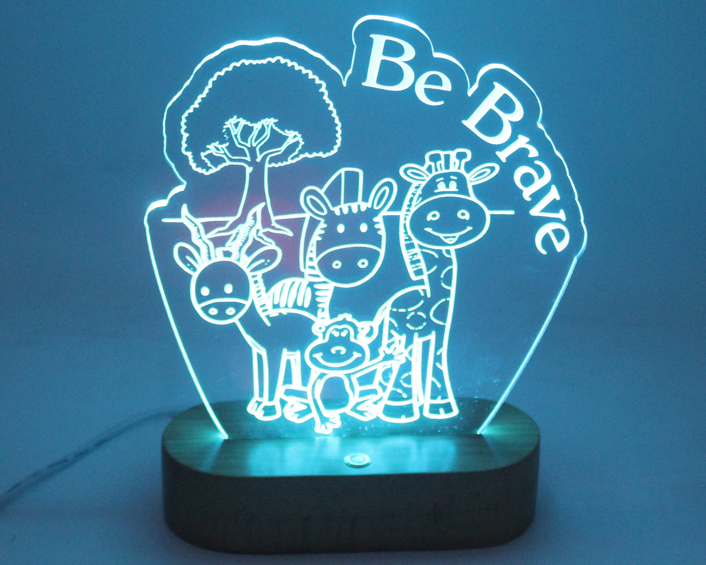 Baby Zoo Animals Night Light