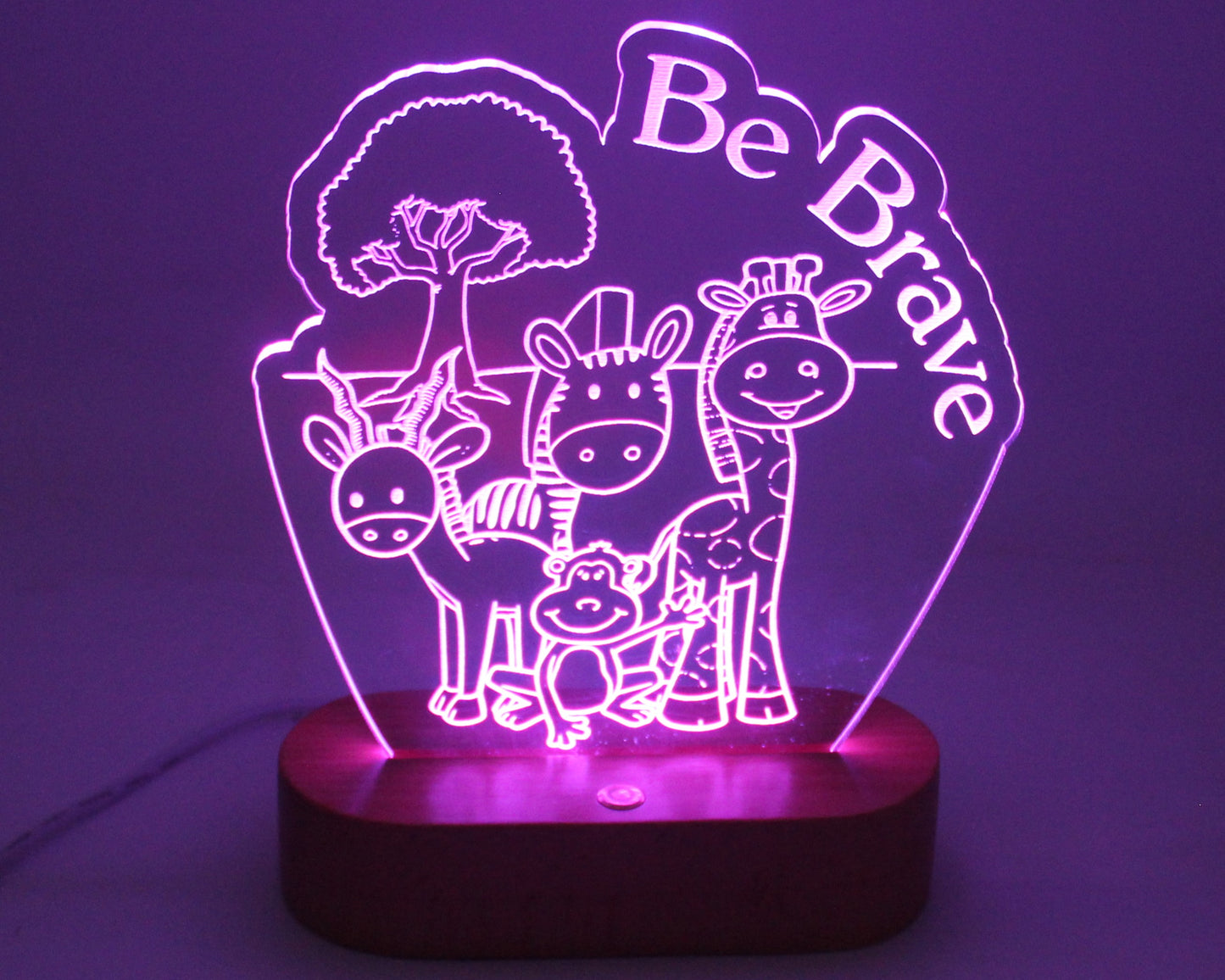 Baby Zoo Animals Night Light