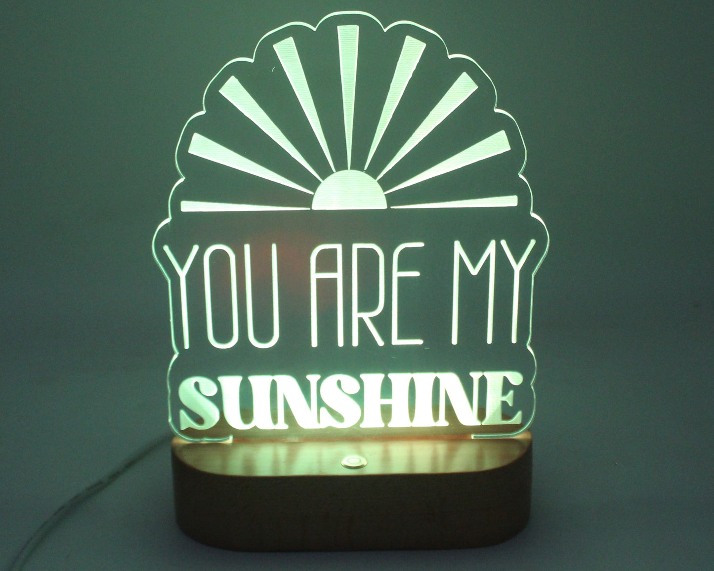 You Are My Sunshine Night Light