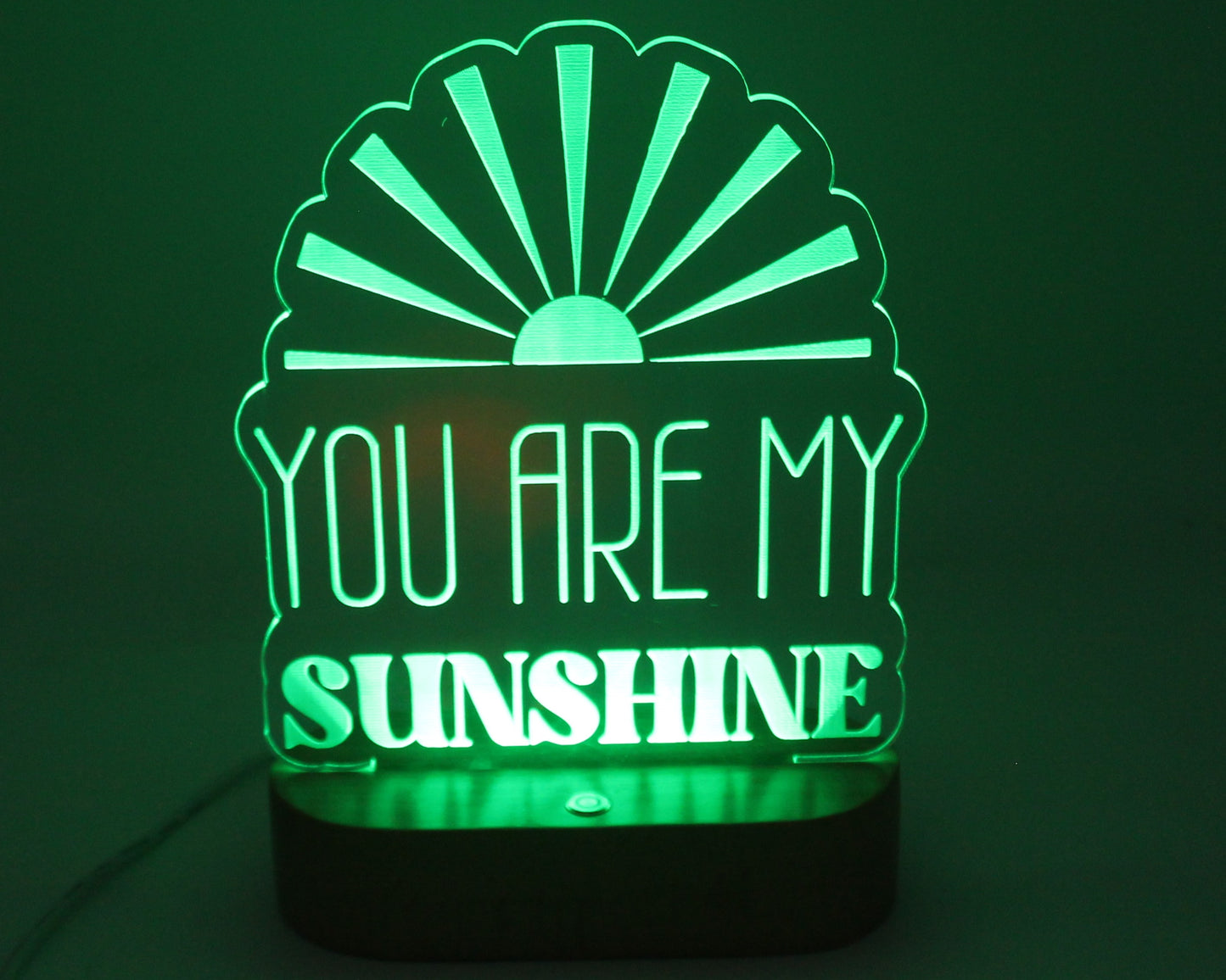You Are My Sunshine Night Light