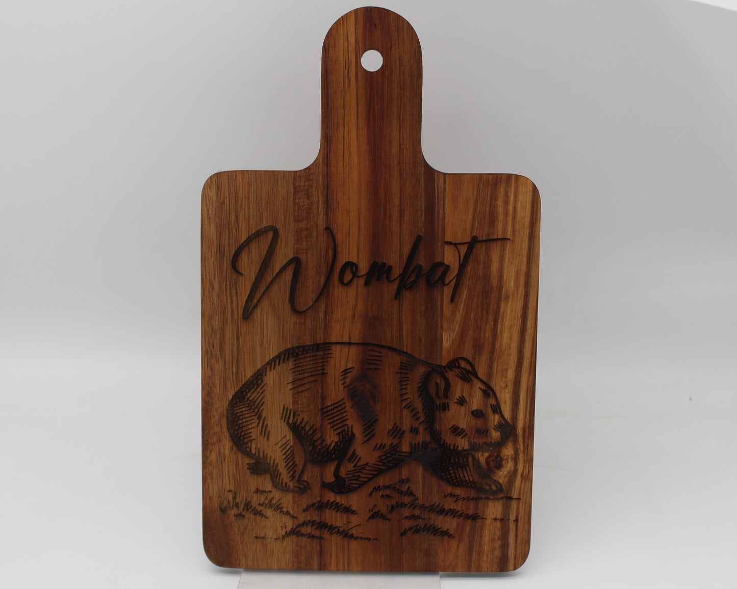 Australian Animals - Wombat Chopping Board Design