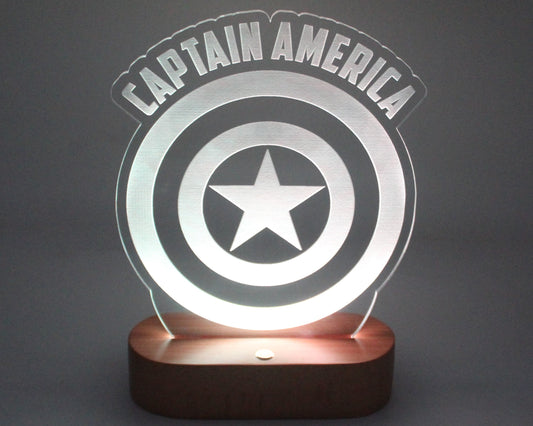 Captain America Night Light