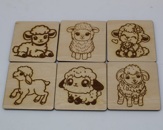Sheep Drink Coasters