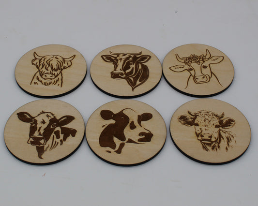 Cow Drink Coasters