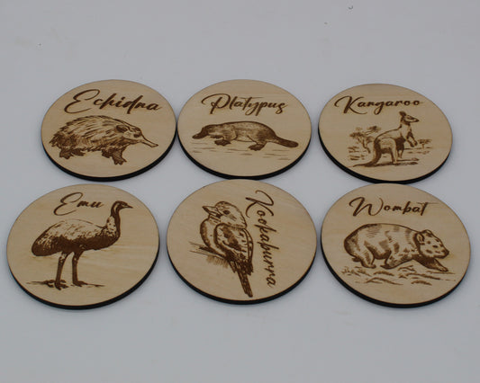 Australian Animal Drink Coasters