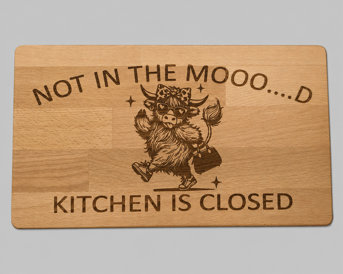 Cow Assorted Designs Serving Boards