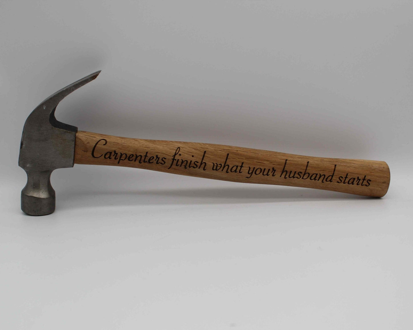 Engraved saying hammers - Haisley design