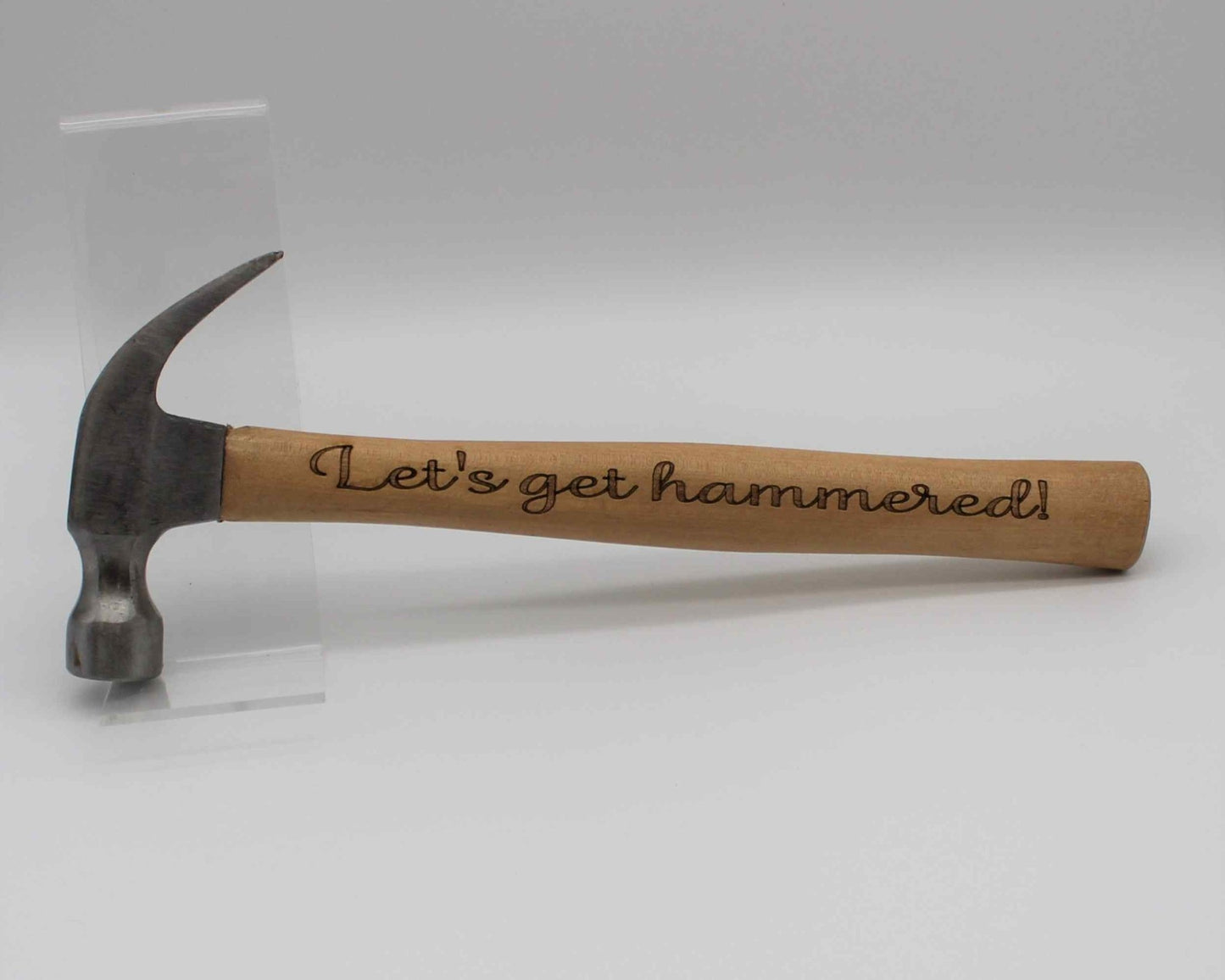 Engraved saying hammers - Haisley design