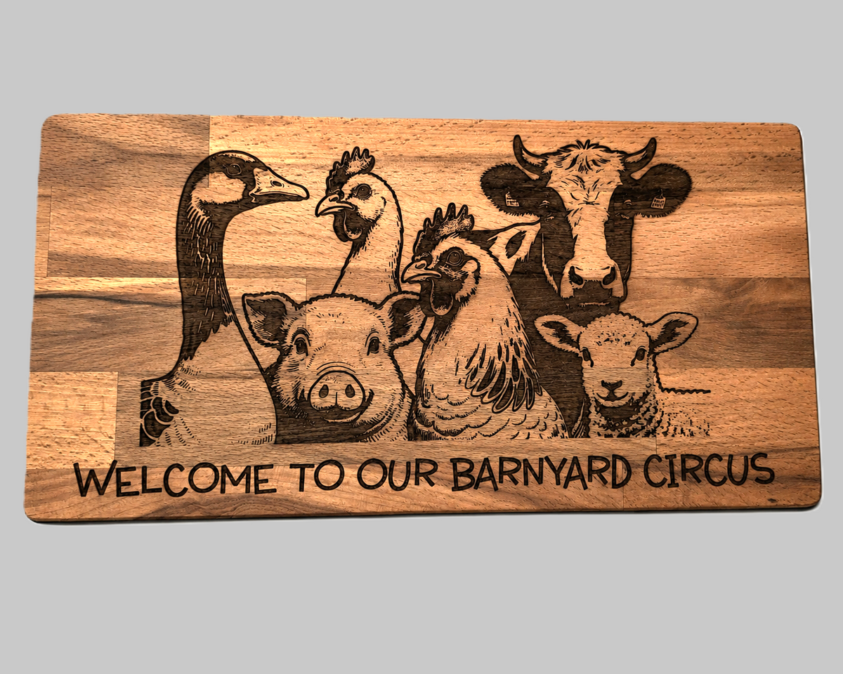 Animals Assorted Designs Serving Boards