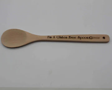 Wooden Spoon Engraved Gluten Free - Haisley Design