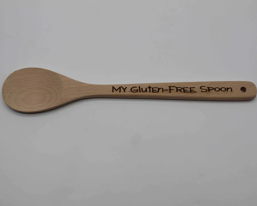 Wooden Spoon Engraved Gluten Free Set 1
