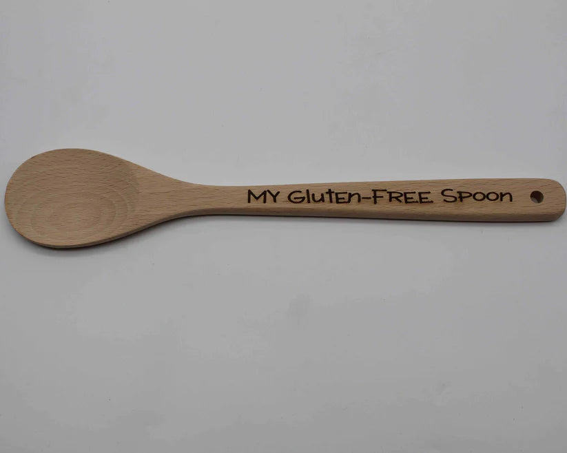 Wooden Spoon Engraved Gluten Free - Haisley Design