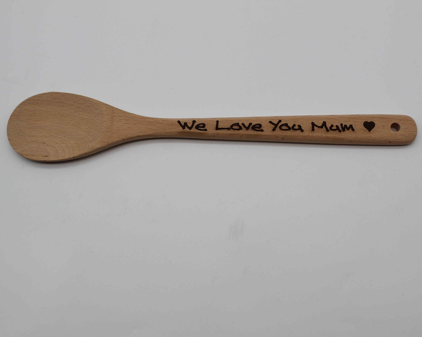 Wooden Spoon Engraved Set 1 Mum, Grandma, etc