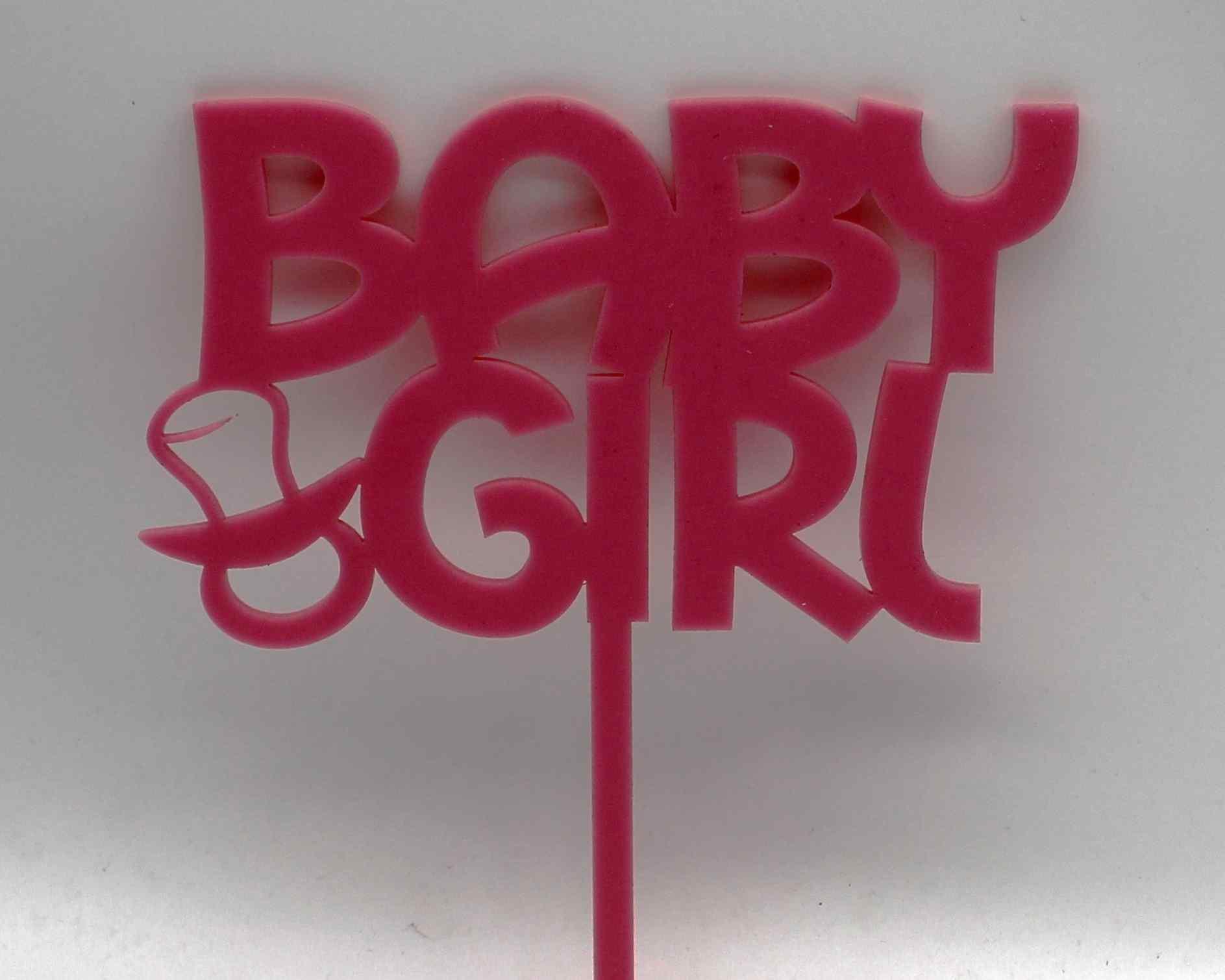 Baby Boy \ Girl Cake Topper - Haisley Design