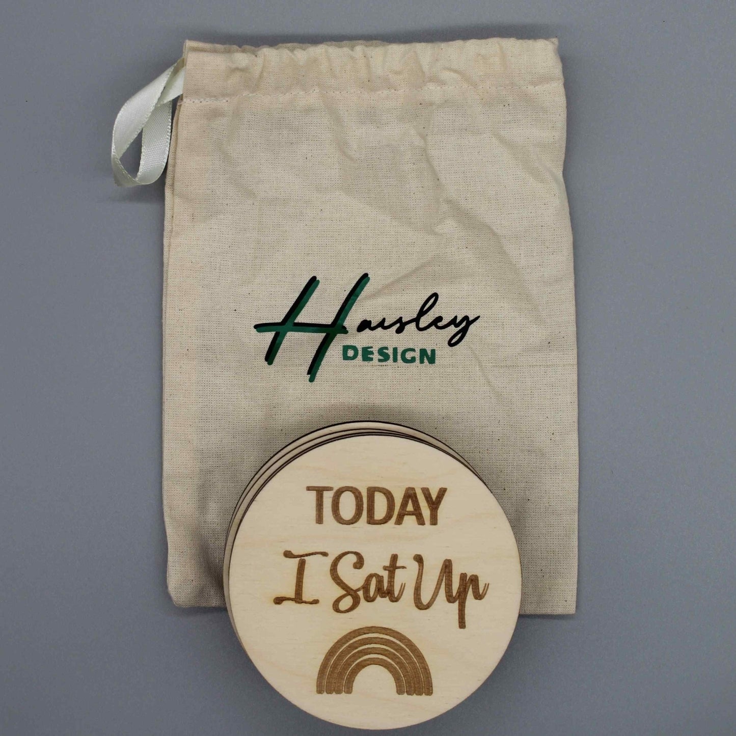 Baby Milestone Discs x 10 Achievement - Haisley Design